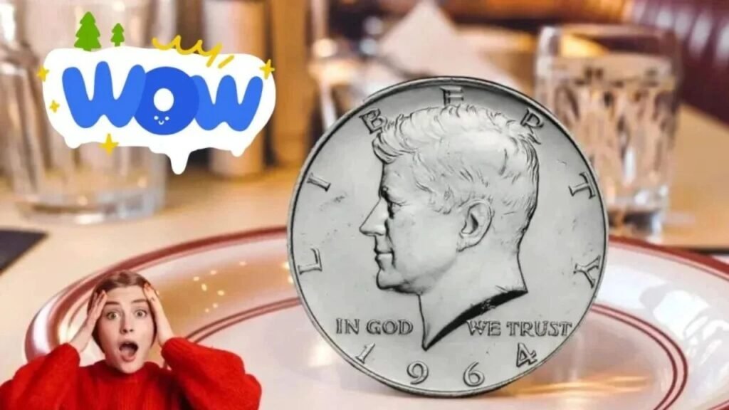 Kennedy Coin Left as Tip at Diner