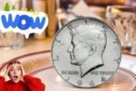Kennedy Coin Left as Tip at Diner