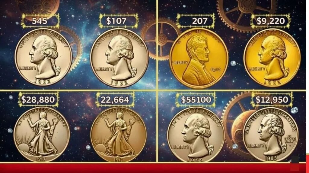 Top 5 Eisenhower and Peace Dollar Coins